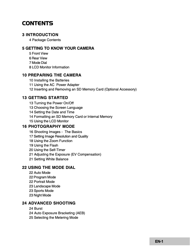 Page 1 de la notice Manuel utilisateur Acer CE 5330