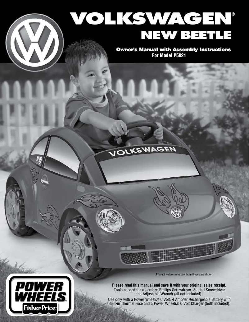 Página 1 del manual Manual de usuario Volkswagen Beetle