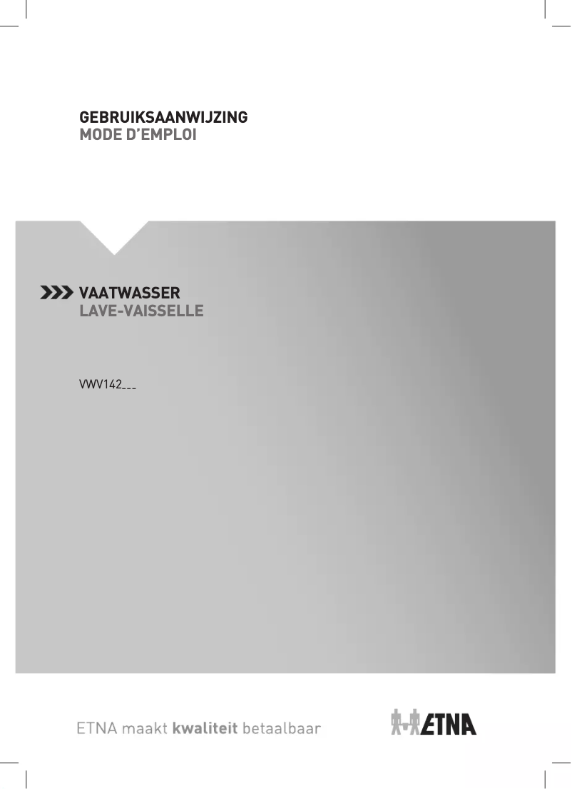 Page 1 de la notice Manuel utilisateur Etna VWV142ZWA