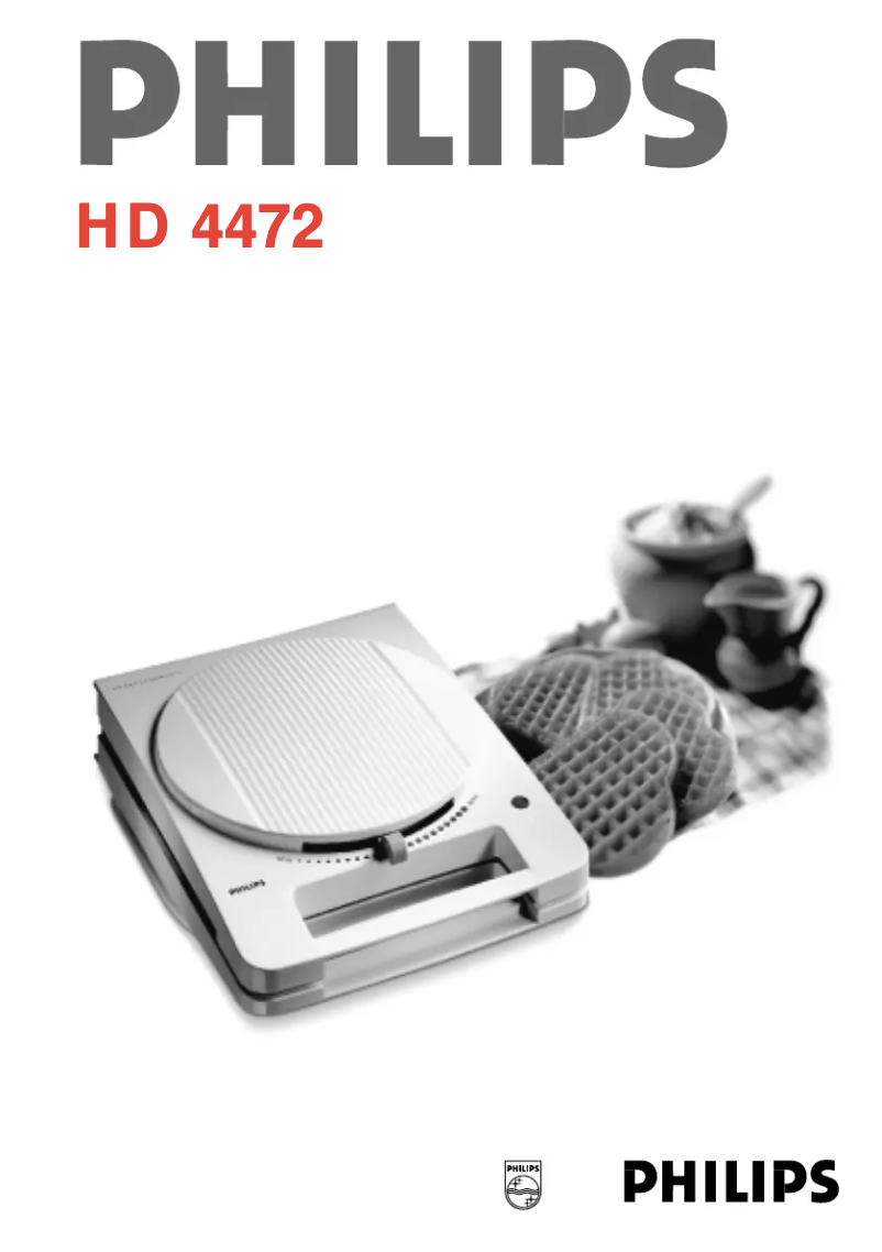 Página 1 del manual Manual de usuario Philips HD4472