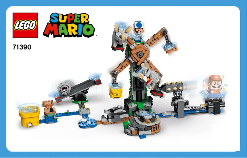 Page 1 de la notice Manuel utilisateur Lego Super Mario 71390