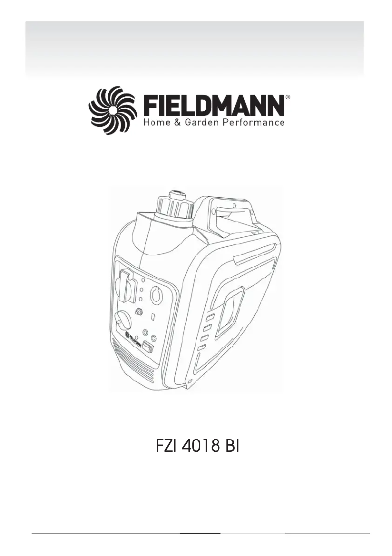 Page 1 de la notice Manuel utilisateur Fieldmann FZI 4018-Bi