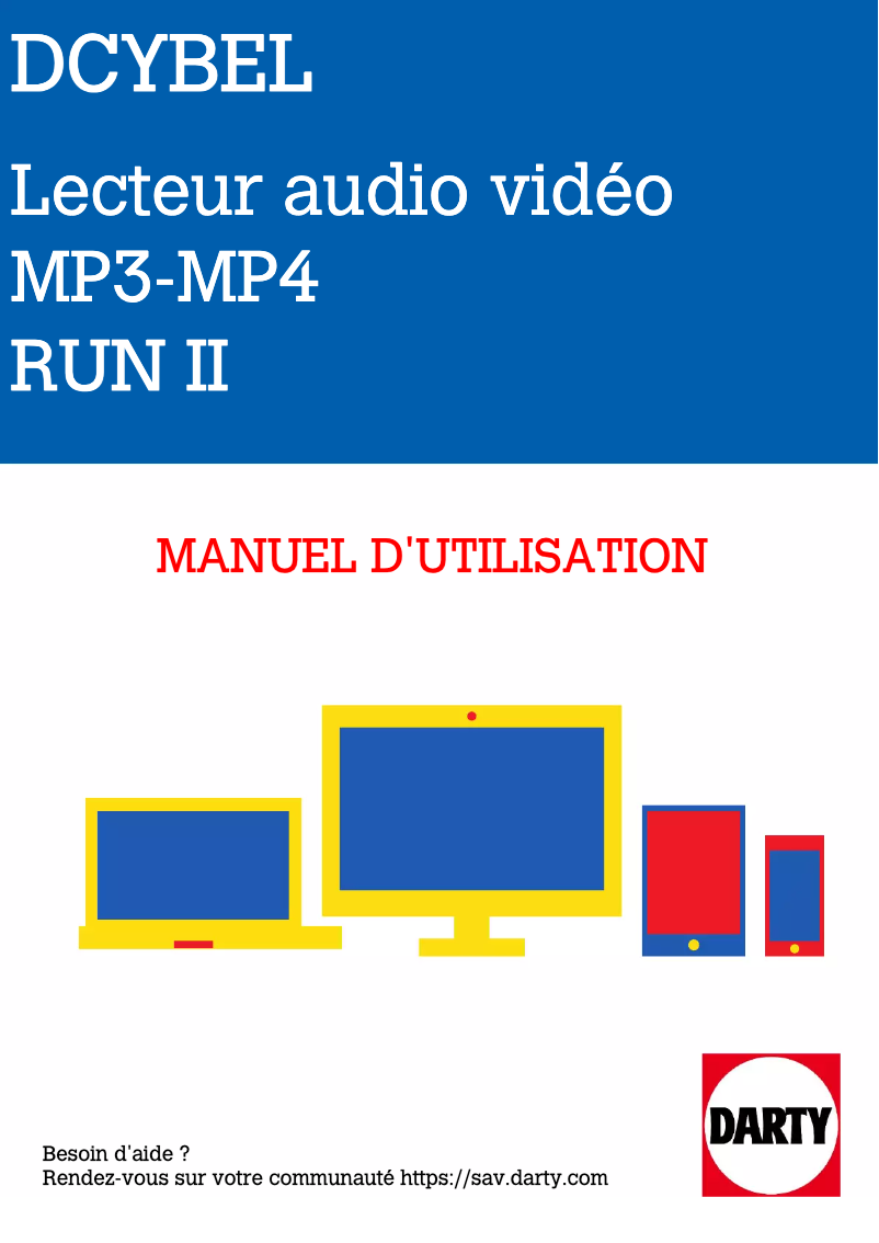 Image de la première page du manuel de l'appareil Run II