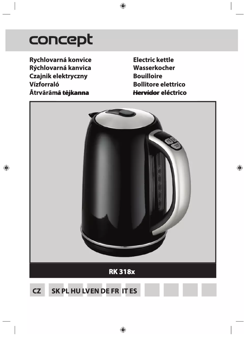 Página 1 del manual Manual de usuario Concept RK3182