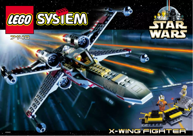 Page 1 de la notice Manuel utilisateur Lego Star Wars 7140