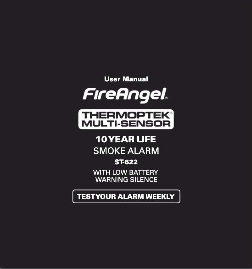 Página 1 del manual Manual de usuario FireAngel ST-622T