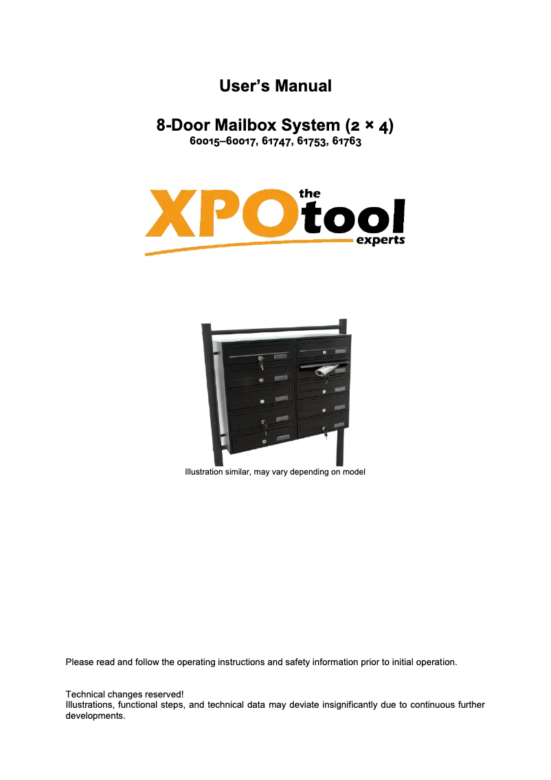 Page 1 de la notice Manuel utilisateur WilTec 61747