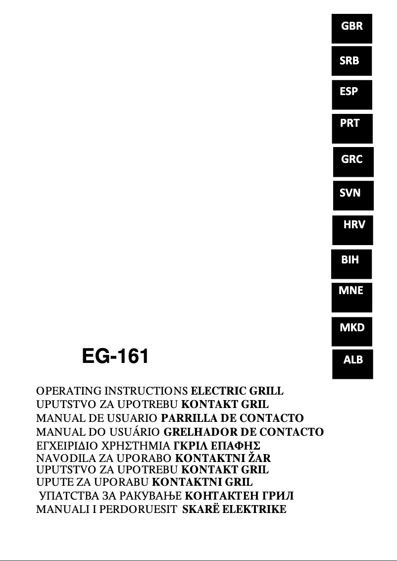 Página 1 del manual Manual de usuario VOX KG161