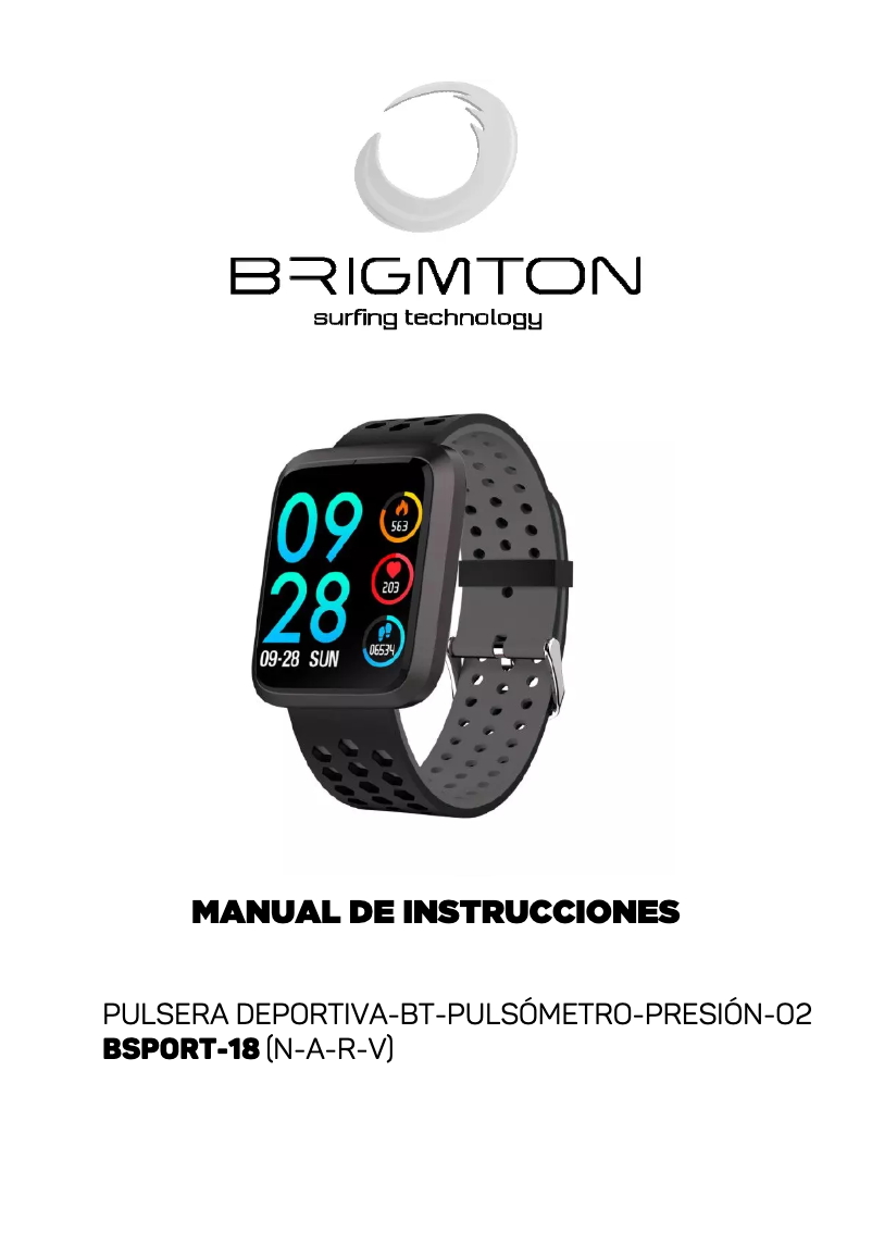 Page 1 de la notice Manuel utilisateur Brigmton BSPORT-18