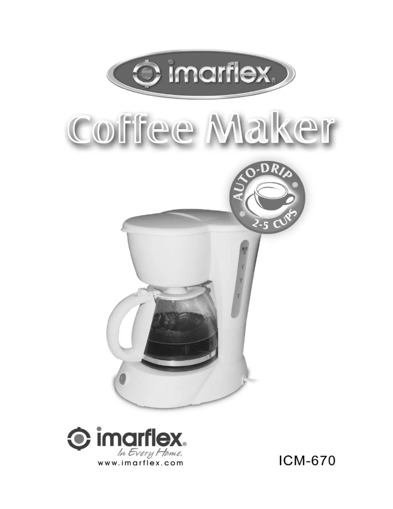 Page 1 of the manual User Manual Imarflex ICM-670