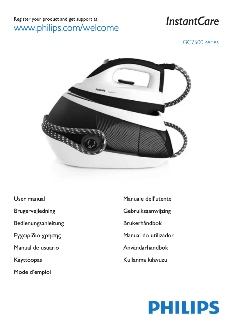 Página 1 del manual Manual de usuario Philips InstantCare