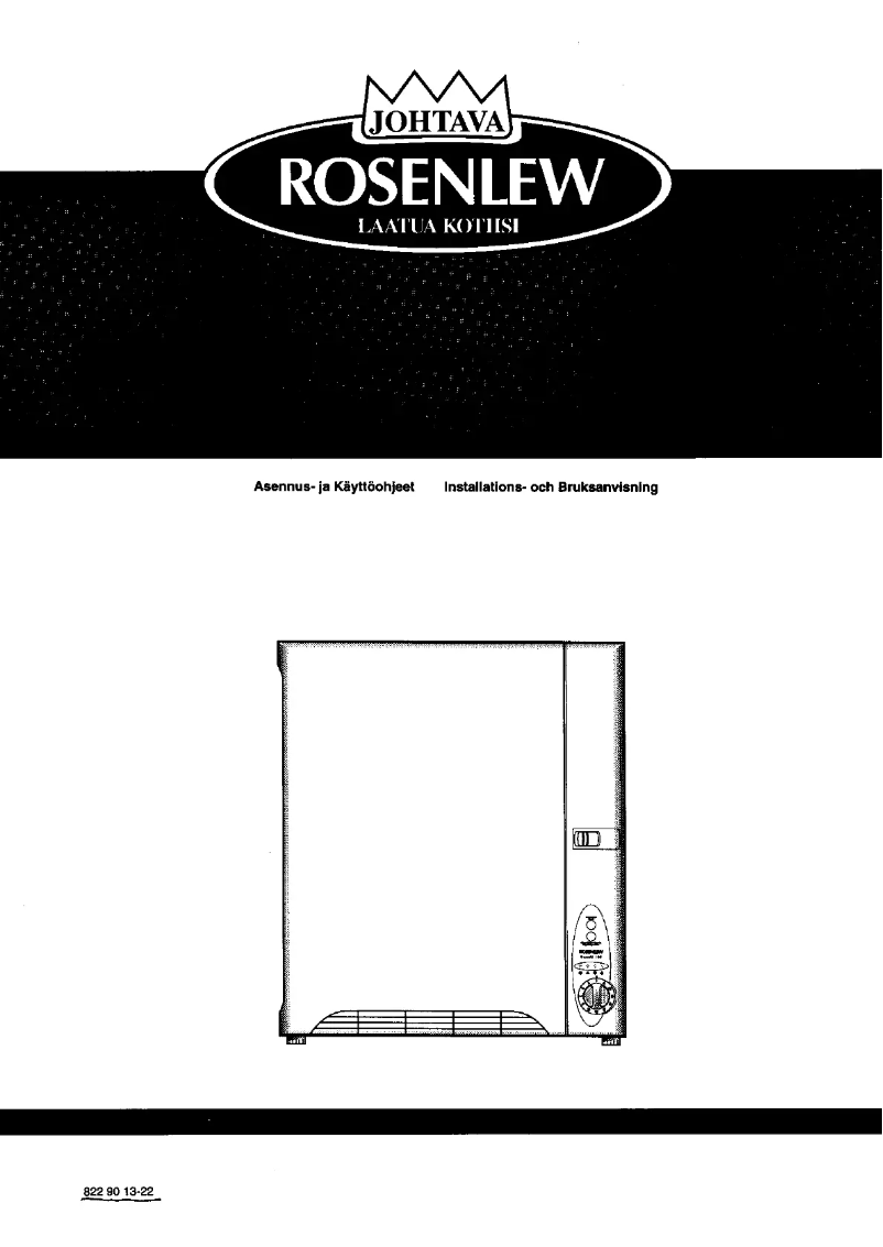 Page 1 de la notice Manuel utilisateur Rosenlew RTK108