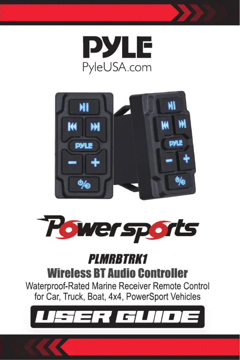 Page 1 de la notice Manuel utilisateur Pyle PLMRBTRK1