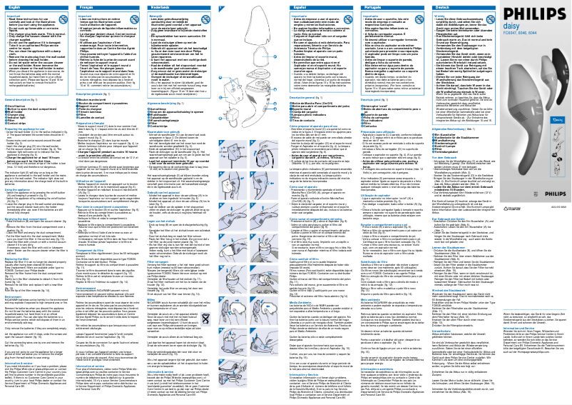 Page 1 of the manual User Manual Philips HR8035