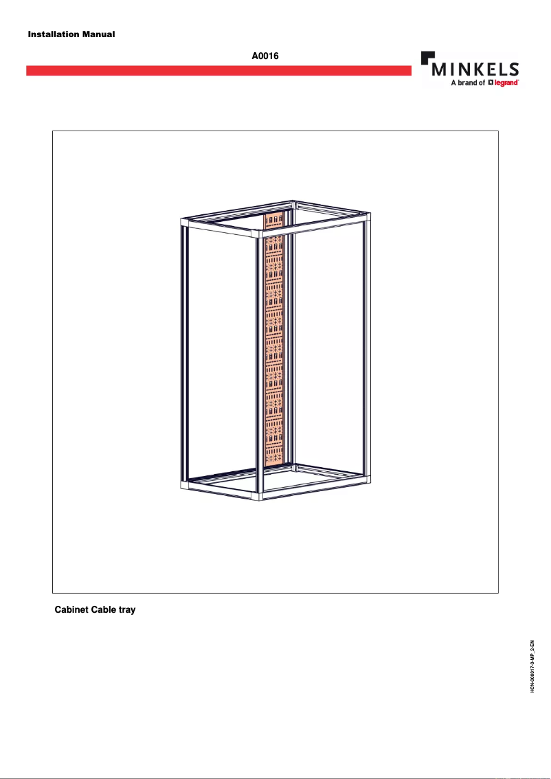 Página 1 del manual Manual de usuario Minkels A0017-000024-900-1