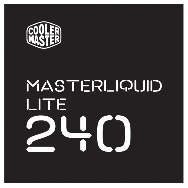 Page 1 de la notice Mode d'emploi Cooler Master MasterLiquid Lite 240