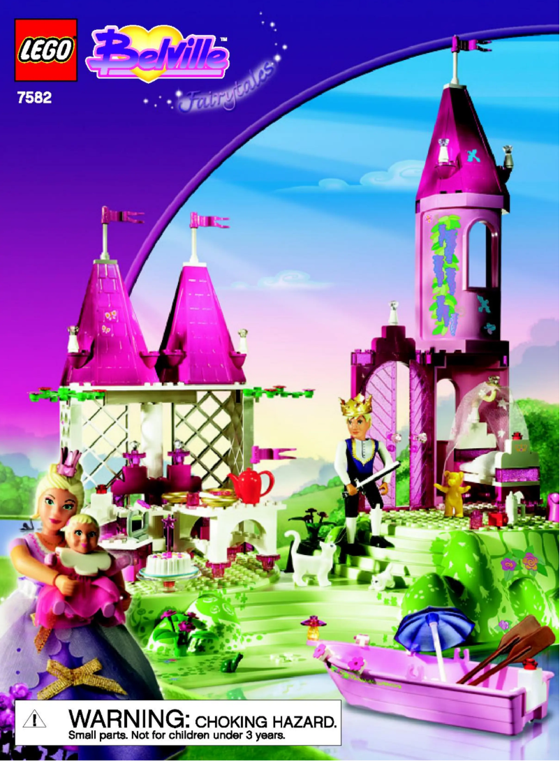 Page 1 de la notice Manuel utilisateur Lego Belville 7582