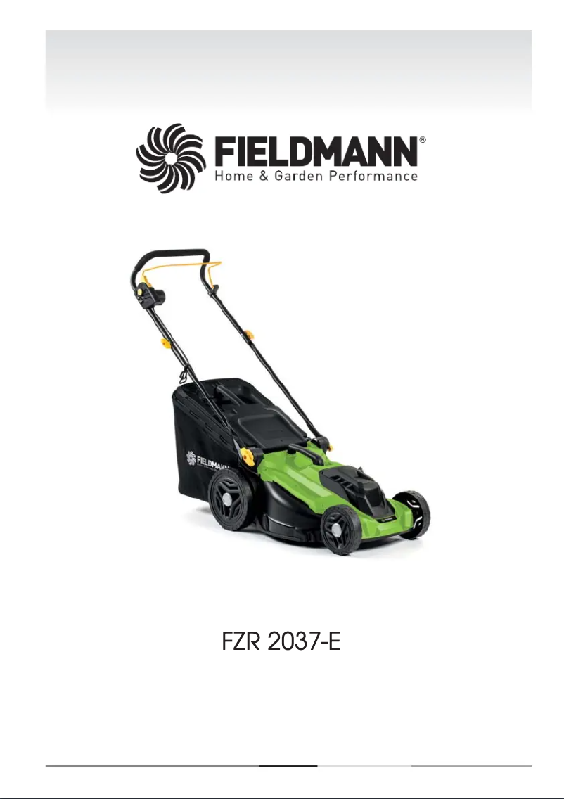 Page 1 de la notice Manuel utilisateur Fieldmann FZR 2037-E