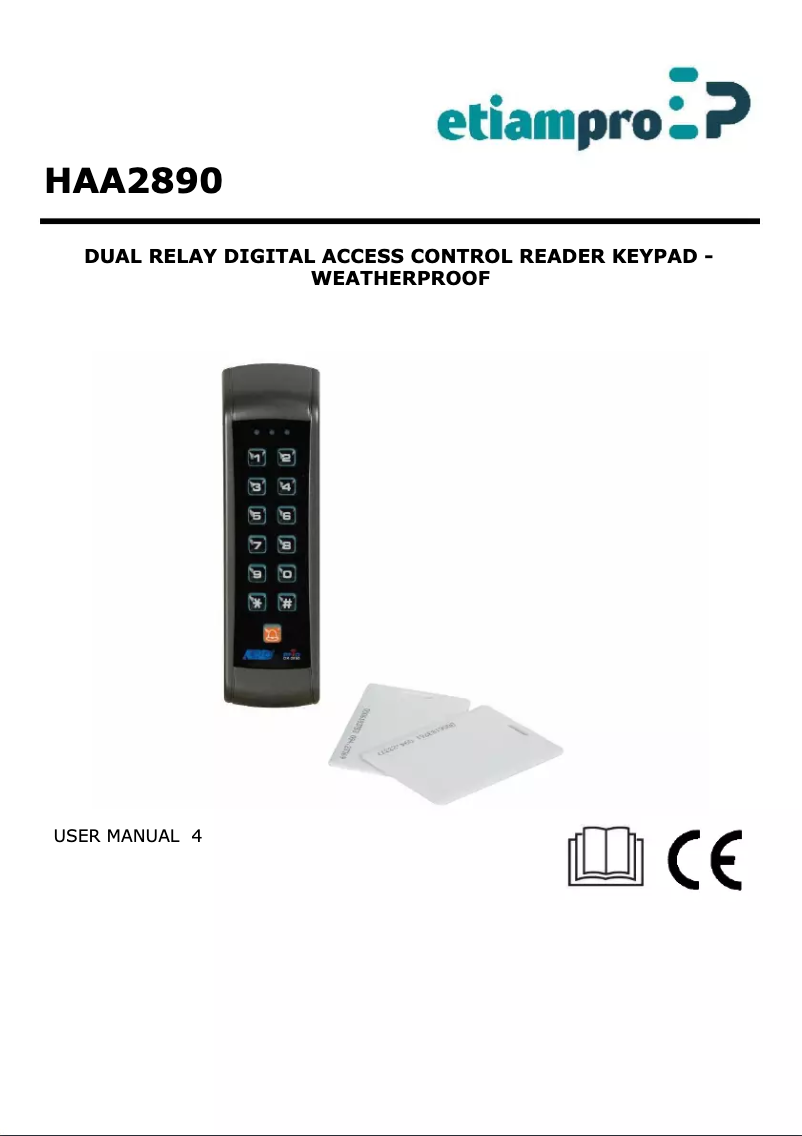 Page 1 de la notice Manuel utilisateur EtiamPro HAA2890