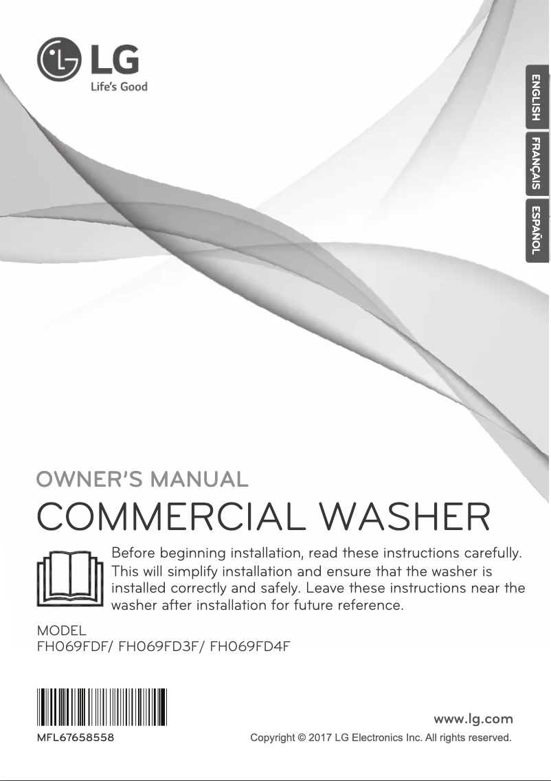 Page 1 of the manual User Manual LG FH069FD4F