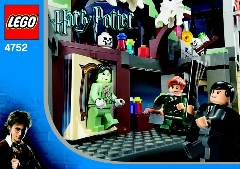 Page 1 de la notice Manuel utilisateur Lego Professor Lupin's Classroom