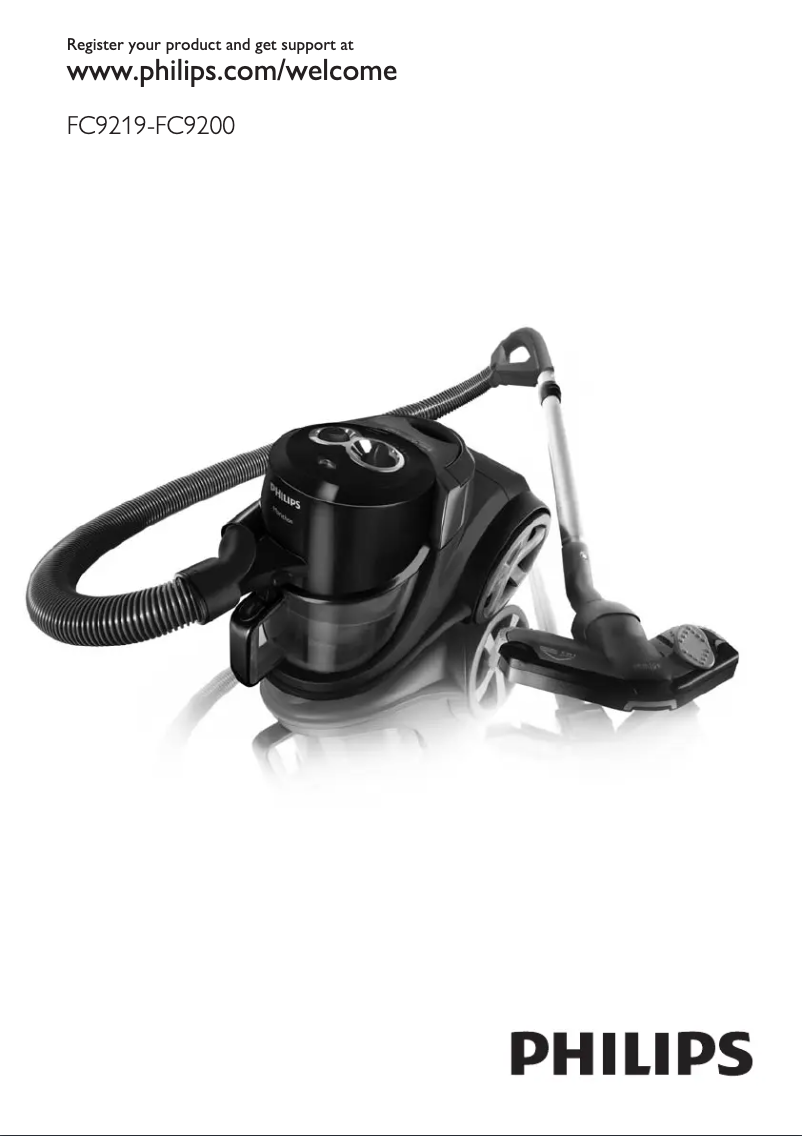 Page 1 of the manual User Manual Philips Marathon FC9205