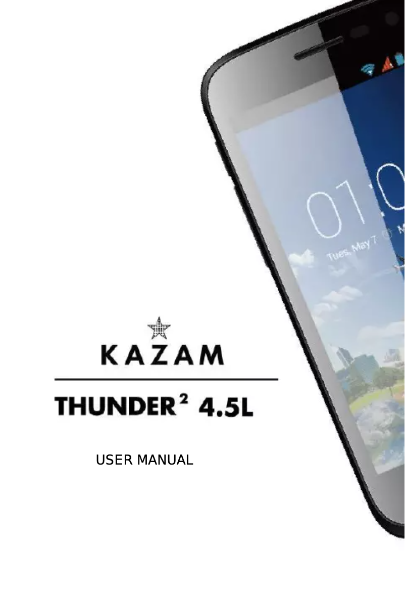 Page 1 de la notice Manuel utilisateur Kazam Thunder2 4.5L