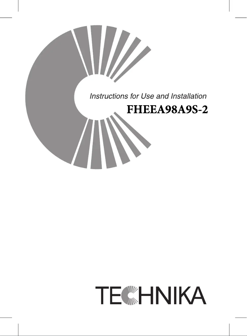 Página 1 del manual Manual de usuario Technika FHEEA98A9S-2