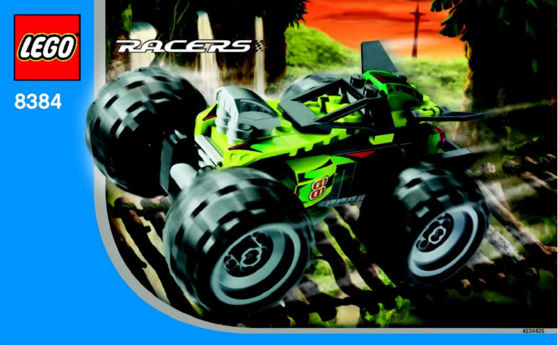 Page 1 de la notice Manuel utilisateur Lego Jungle Crasher