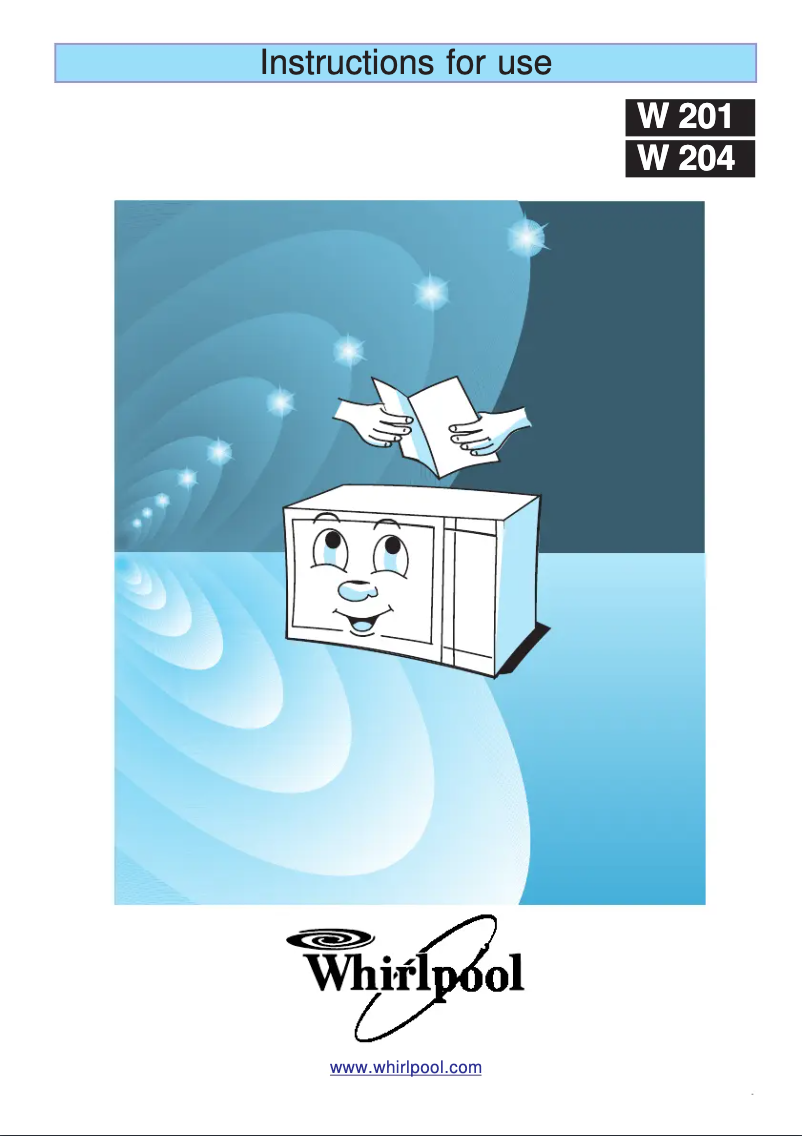Página 1 del manual Manual de usuario Whirlpool AMW 201/Alu