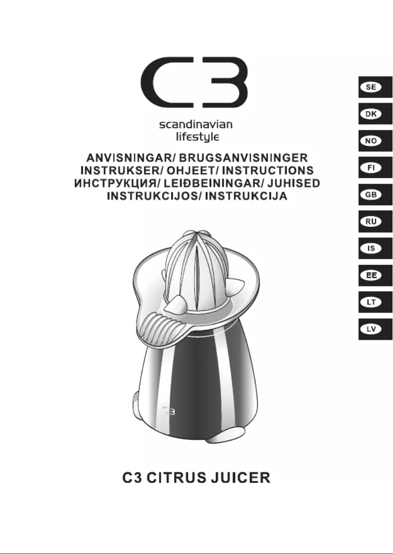 Page 1 de la notice Manuel utilisateur C3 30-30101