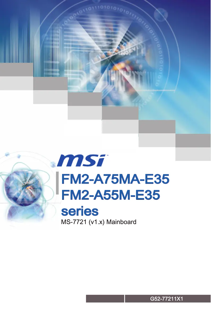 Página 1 del manual Manual de usuario MSI FM2-A75MA-E35