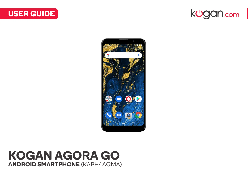 Page 1 of the manual User Manual Kogan KAPH4AGMA