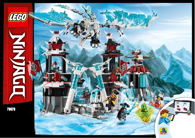 Página 1 del manual Manual de usuario Lego Ninjago 70678