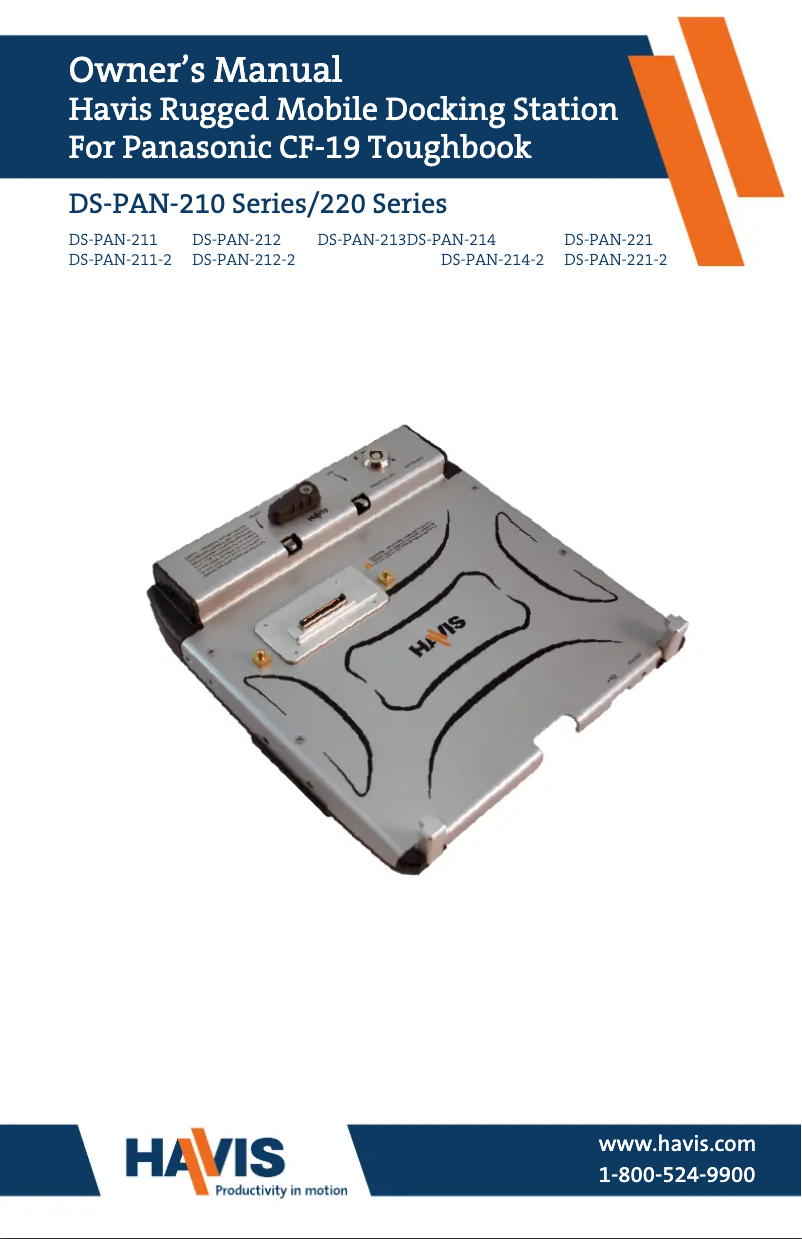 Page 1 de la notice Manuel utilisateur Panasonic DS-PAN-212-2