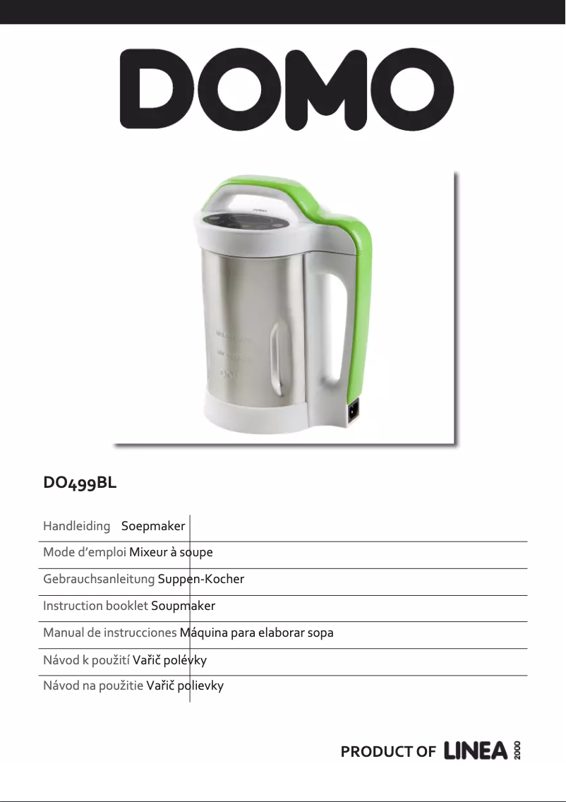 Página 1 del manual Manual de usuario Domo DO499BL