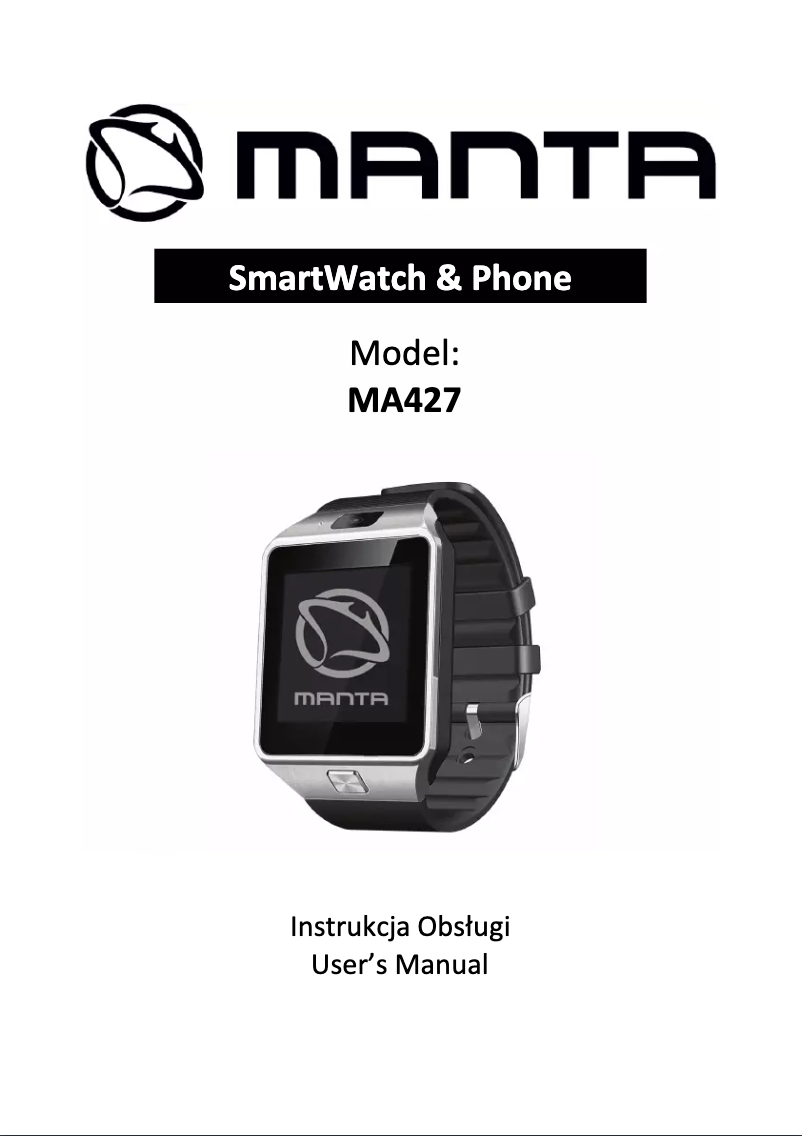Page 1 de la notice Manuel utilisateur Manta MA427