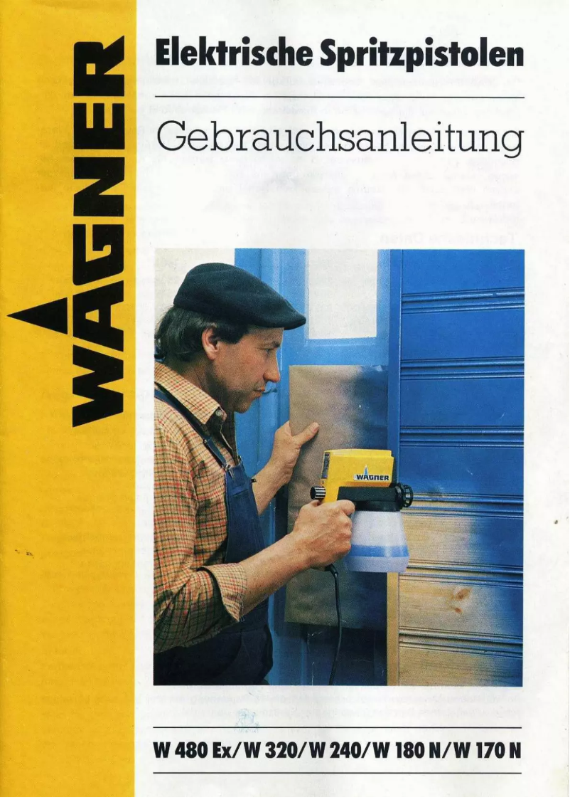 Page 1 de la notice Manuel utilisateur Wagner W 320