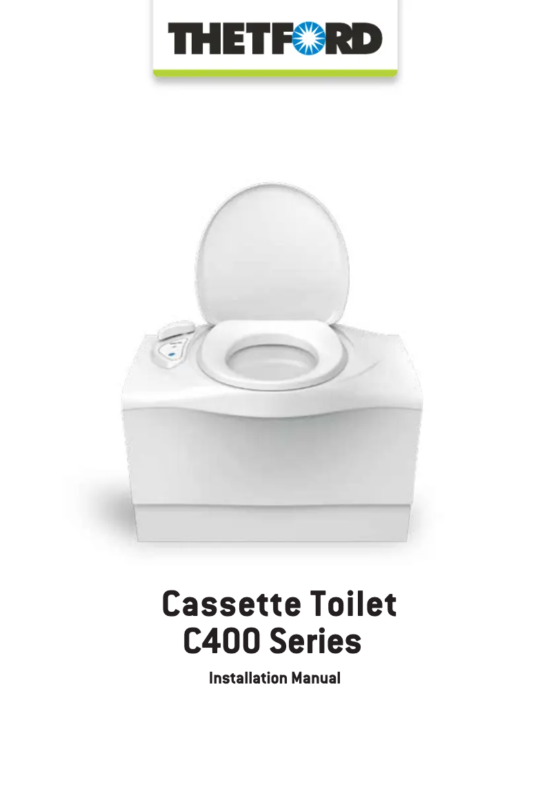 Page 1 de la notice Manuel utilisateur Thetford C400