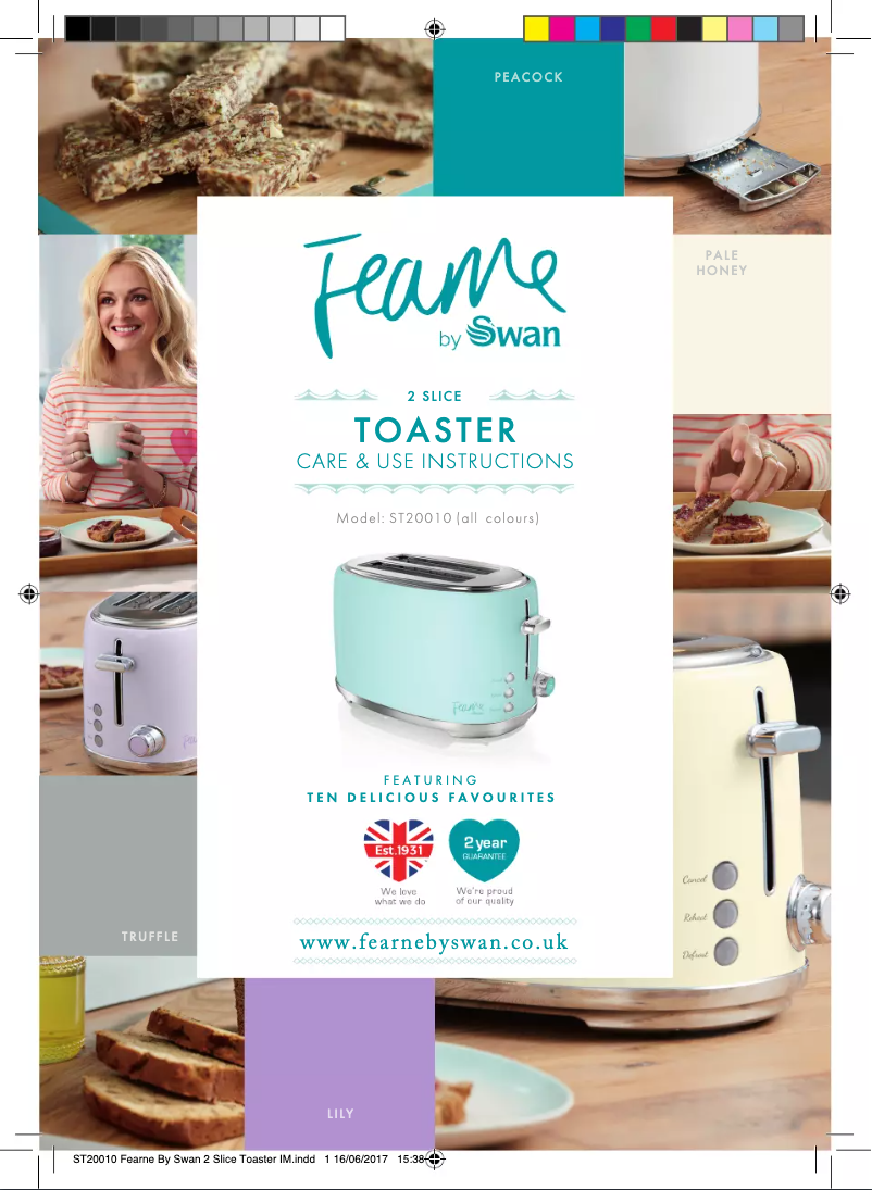 Page 1 de la notice Manuel utilisateur Swan ST20010TEN