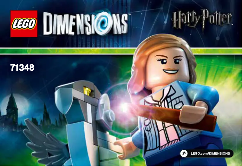 Page 1 de la notice Manuel utilisateur Lego Dimensions 71348