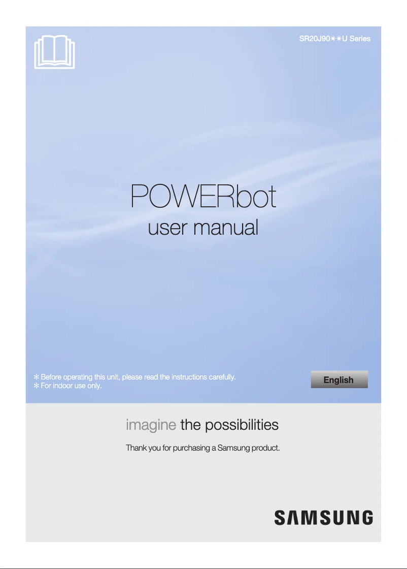 Página 1 del manual Manual de usuario Samsung Powerbot SU20J9010U