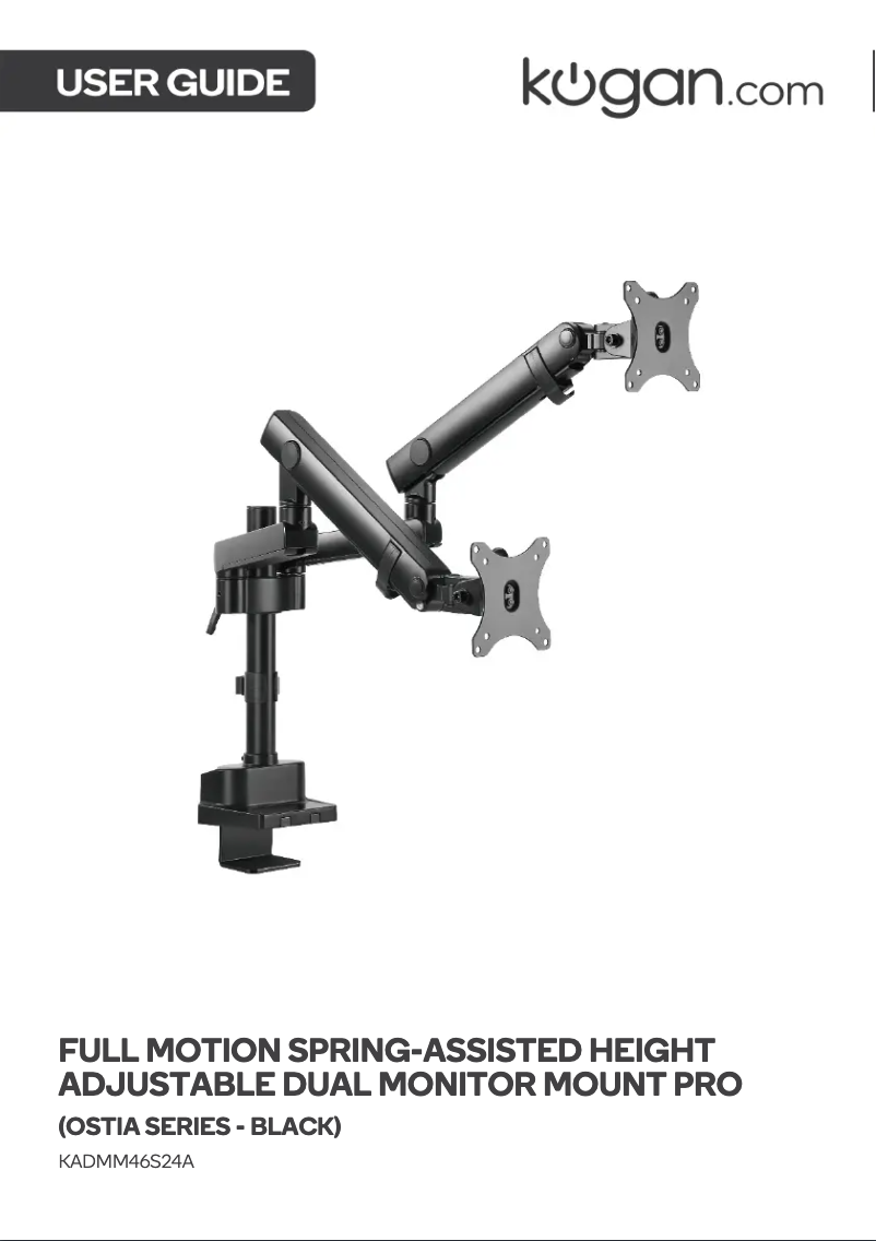 Página 1 del manual Manual de usuario Kogan KADMM46S24A