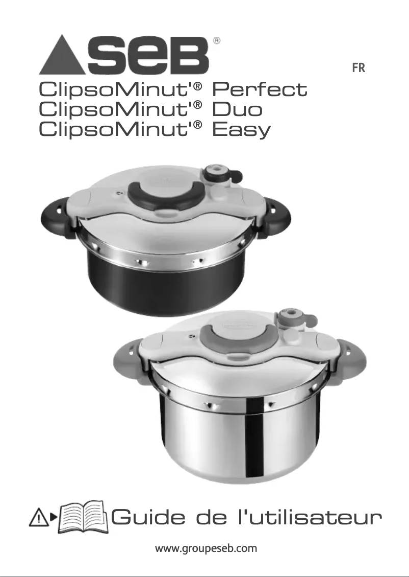 Page 1 de la notice Manuel utilisateur SEB Clipso Minut Easy
