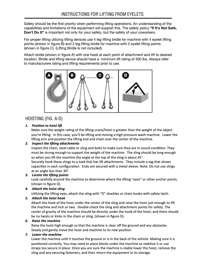 Página 1 del manual Instrucciones / montaje Simpson SuperPro SW4440KCDM-S