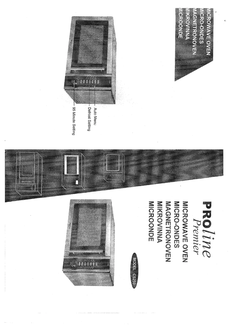 Página 1 del manual Manual de usuario Proline CS 250