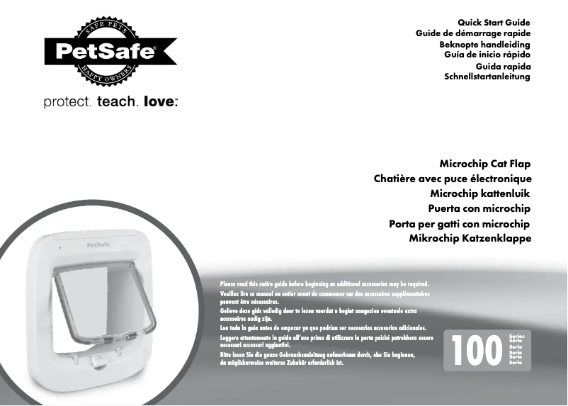 Page 1 de la notice Mode d'emploi PetSafe PPA19-16145