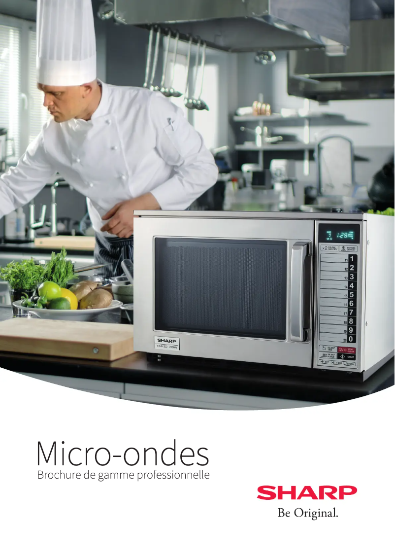 Página 1 del manual Folleto Sharp YB-S4202AE