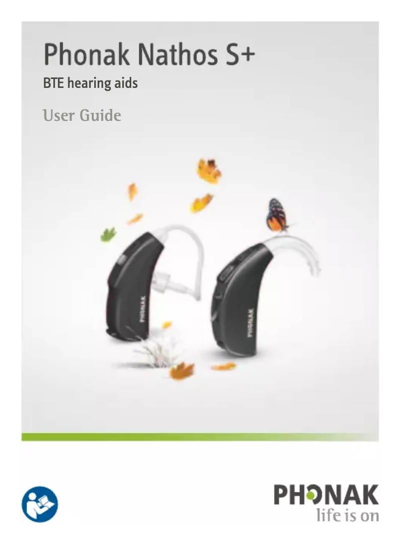 Page 1 de la notice Manuel utilisateur Phonak Nathos S+