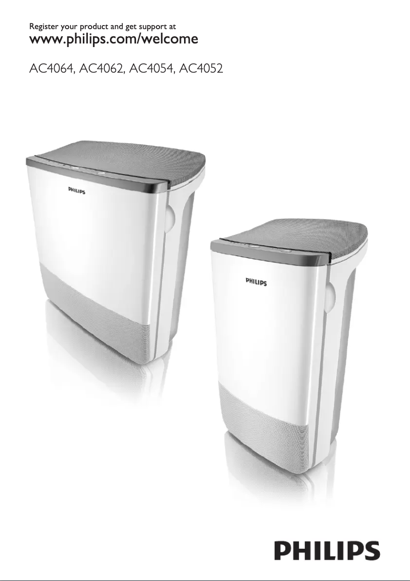 Página 1 del manual Manual de usuario Philips AC4052